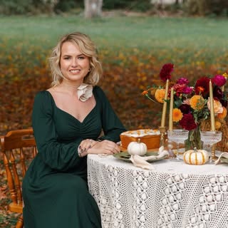 Annie at work in the kitchen